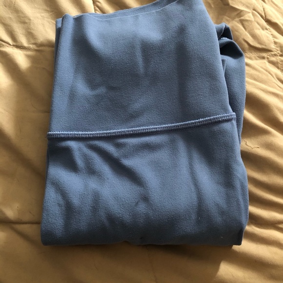EUC Lululemon Align II 25” Blue HR Size 4 Leggings - Picture 8 of 11